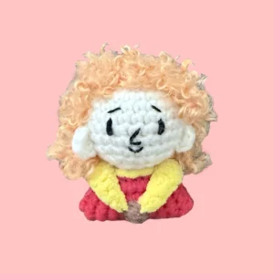 Elfpocket - Flint Redwhirl: Handcrafted Crochet Courage Ember - Your Essential Artisanal Companion for Stanley/Purse/Backpack​